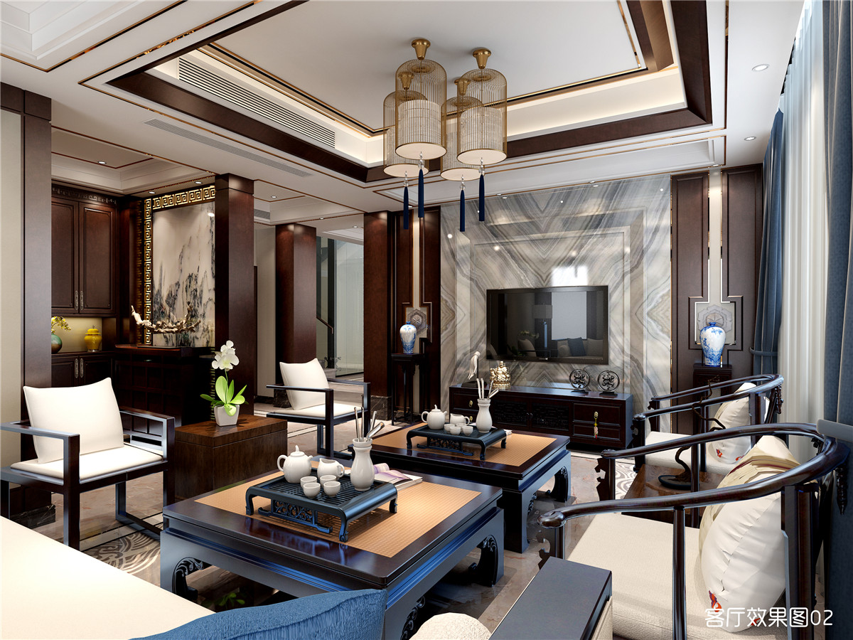 湯遜湖壹號(hào)560㎡新中式