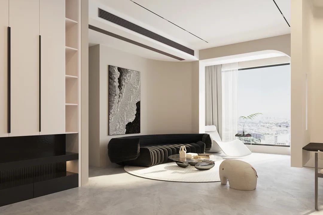 頂琇國際城·星耀,奶油極簡風(fēng)