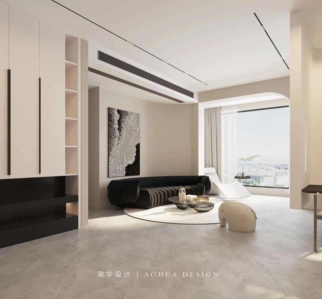 頂琇國際城·星耀,奶油極簡風(fēng)