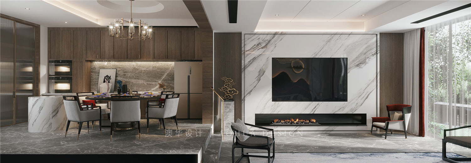 聯(lián)投半島,新中式,武漢裝修設計,武漢裝修