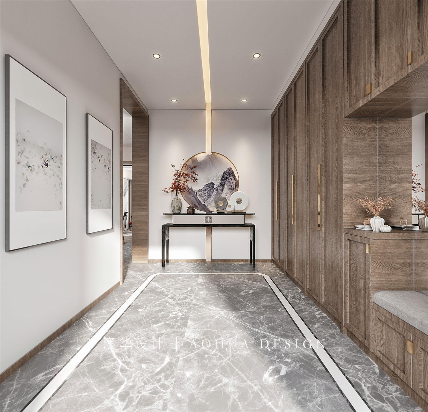 聯(lián)投半島,新中式,武漢裝修設計,武漢裝修