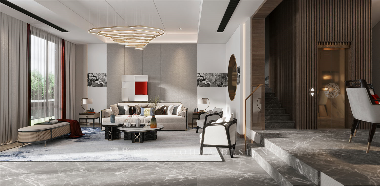 聯(lián)投半島,新中式,武漢裝修設計,武漢裝修