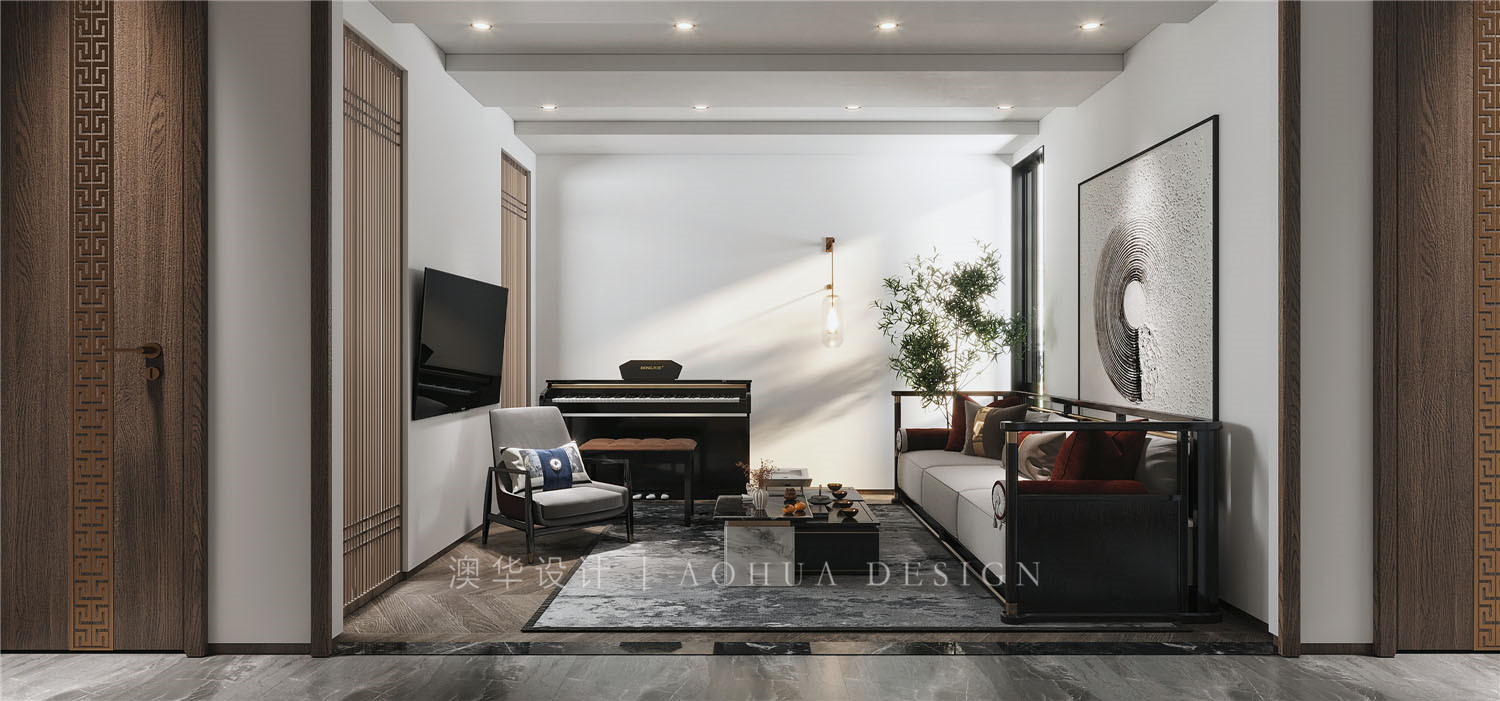 聯(lián)投半島,新中式,武漢裝修設計,武漢裝修