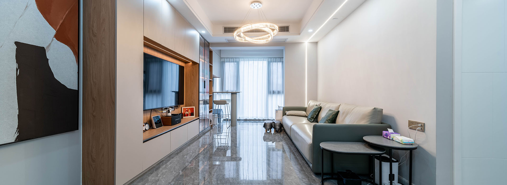 武漢裝修,中城悅城,原木極簡,室內(nèi)設(shè)計