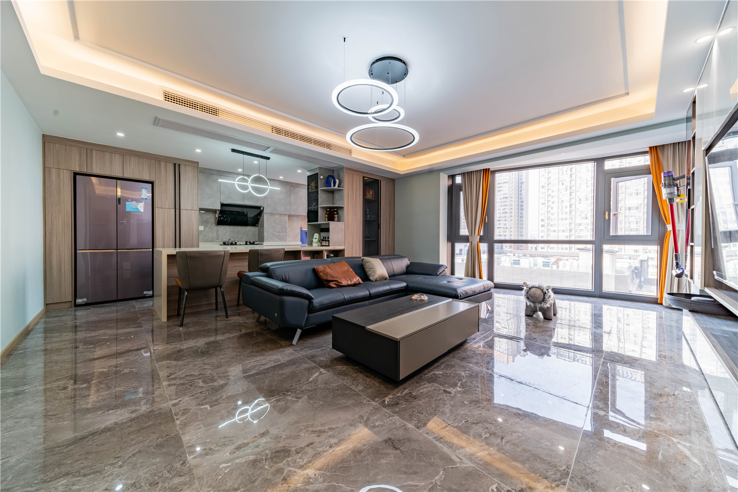 黃浦雅苑,現(xiàn)代輕奢,武漢裝修,武漢室內(nèi)設計,黃浦雅苑150㎡