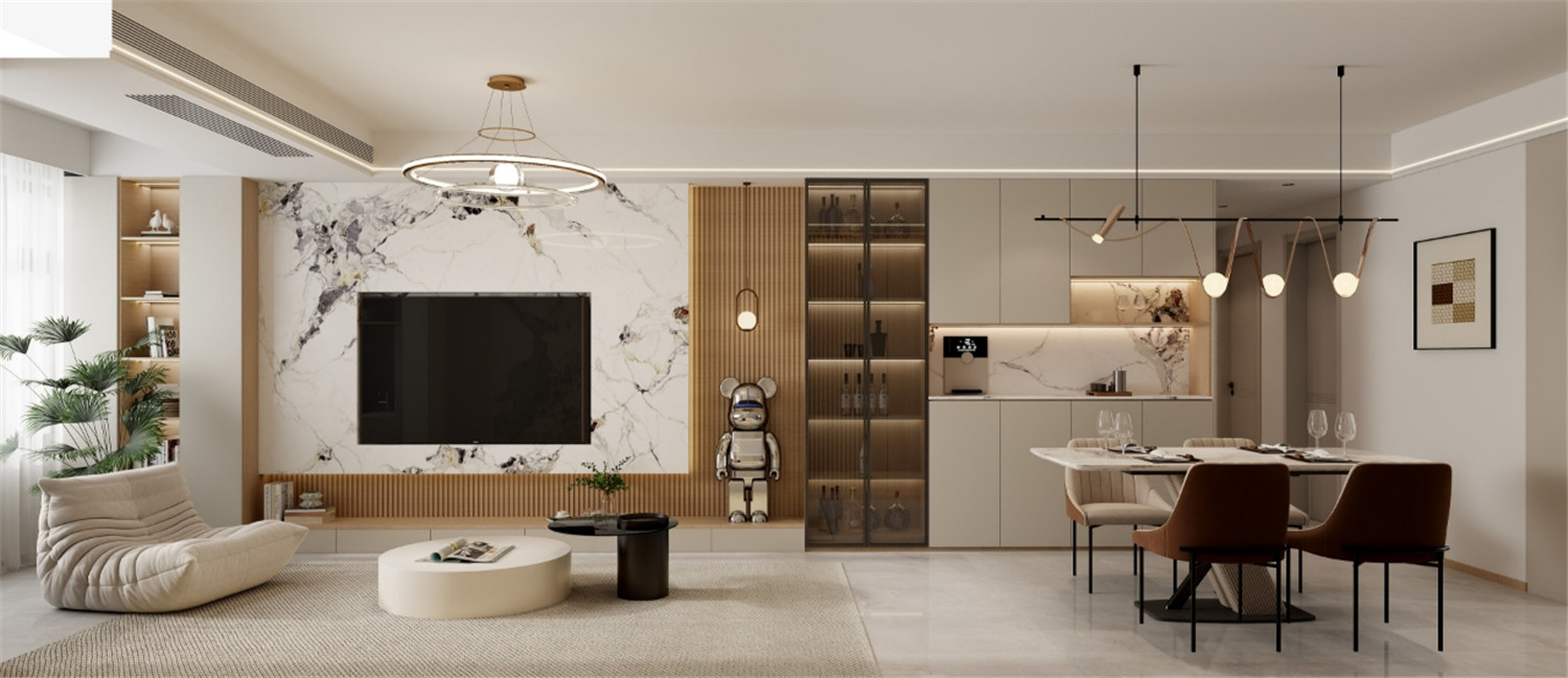 幸福時代大家114㎡現(xiàn)代簡約