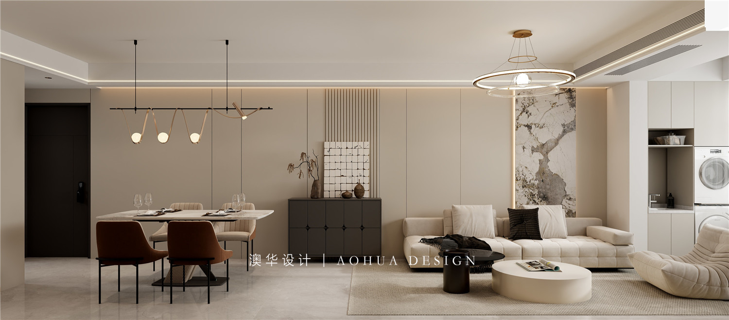 幸福時代大家114㎡現(xiàn)代簡約