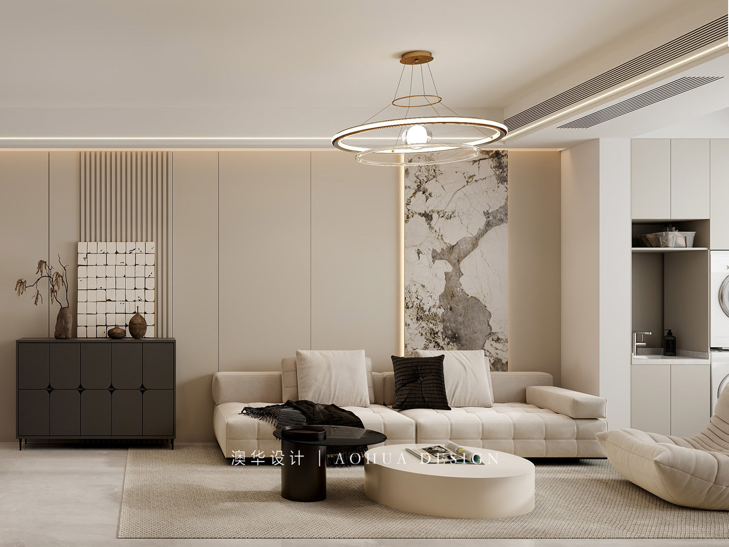 幸福時代大家114㎡現(xiàn)代簡約