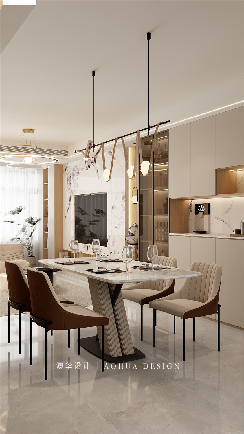 幸福時代大家114㎡現(xiàn)代簡約