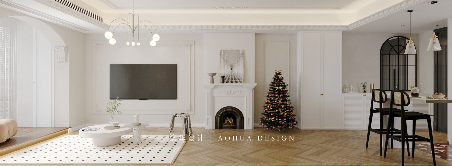 漢陽(yáng)印象100㎡法式復(fù)古