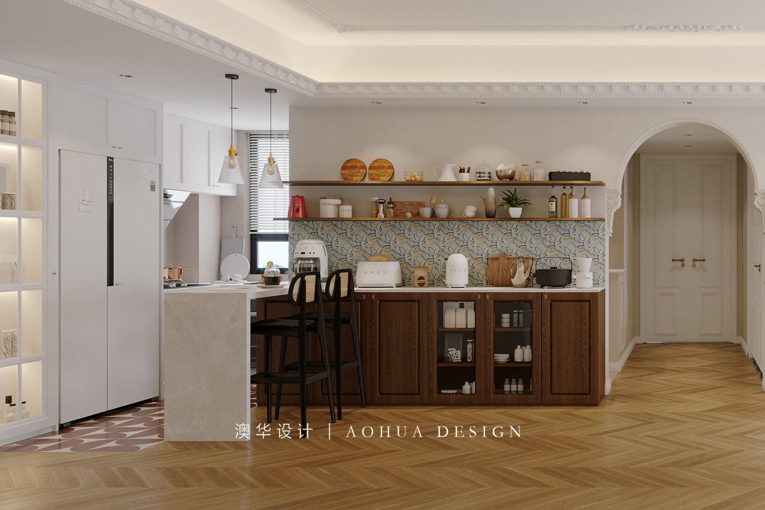 漢陽(yáng)印象100㎡法式復(fù)古