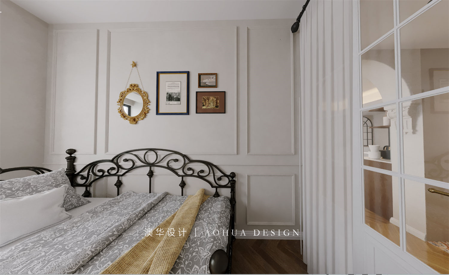 漢陽(yáng)印象100㎡法式復(fù)古