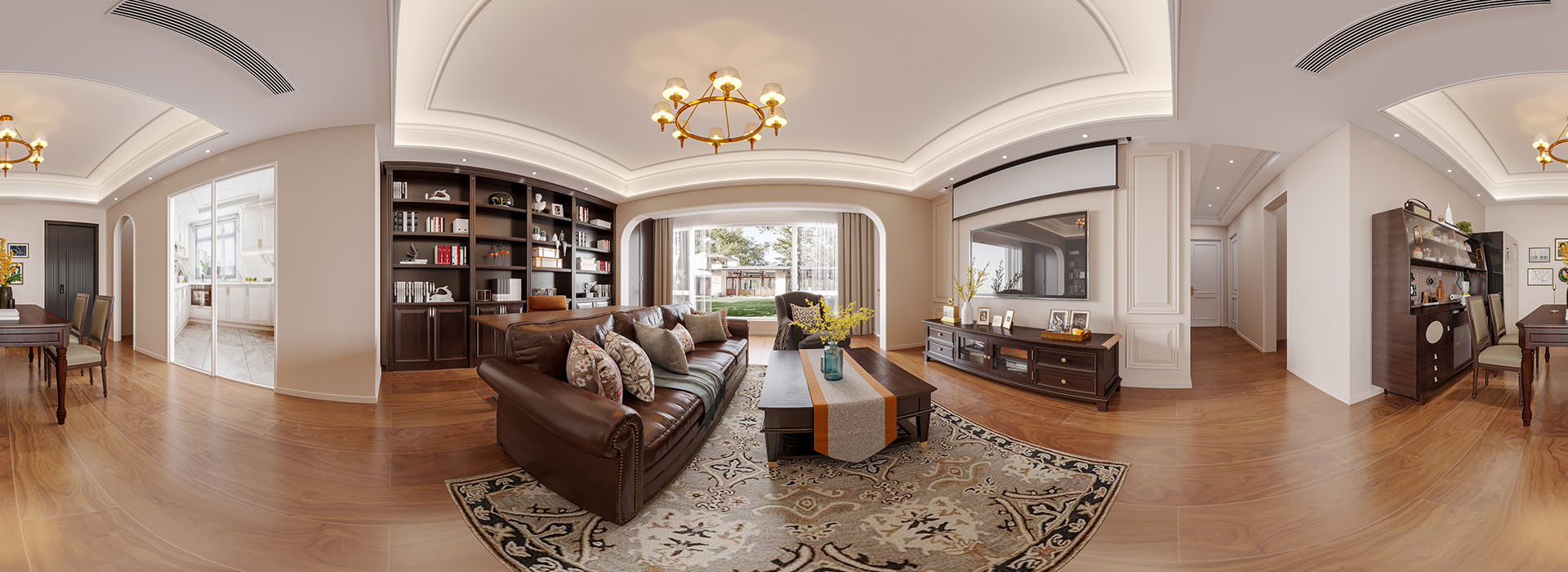 福星惠譽·星譽國際142㎡復古美式