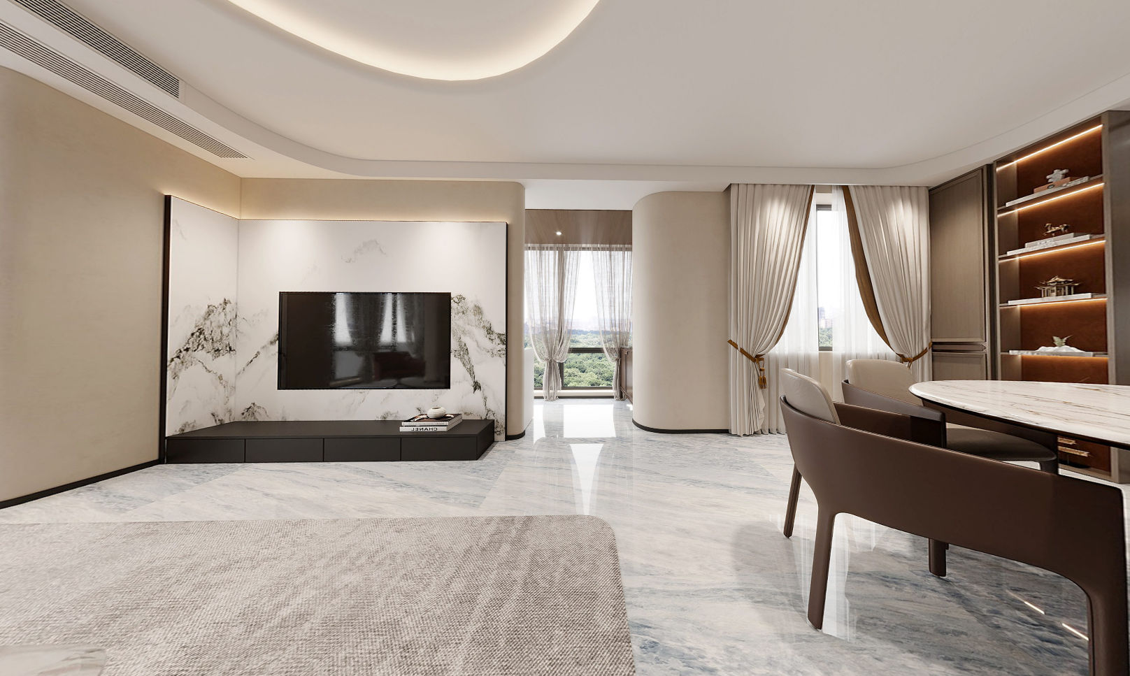 聯(lián)投譽(yù)江南177㎡輕奢風(fēng)