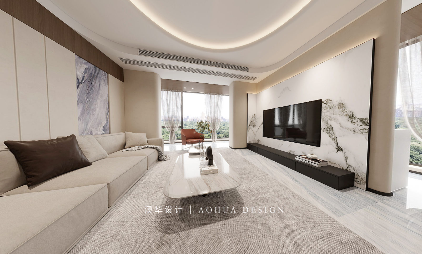 聯(lián)投譽(yù)江南177㎡輕奢風(fēng)