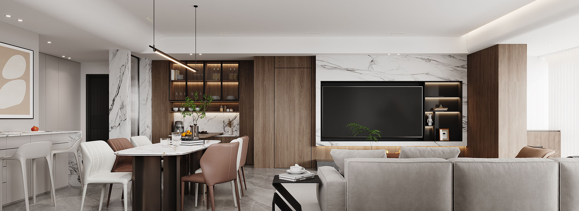 聯(lián)投中心275㎡意式極簡