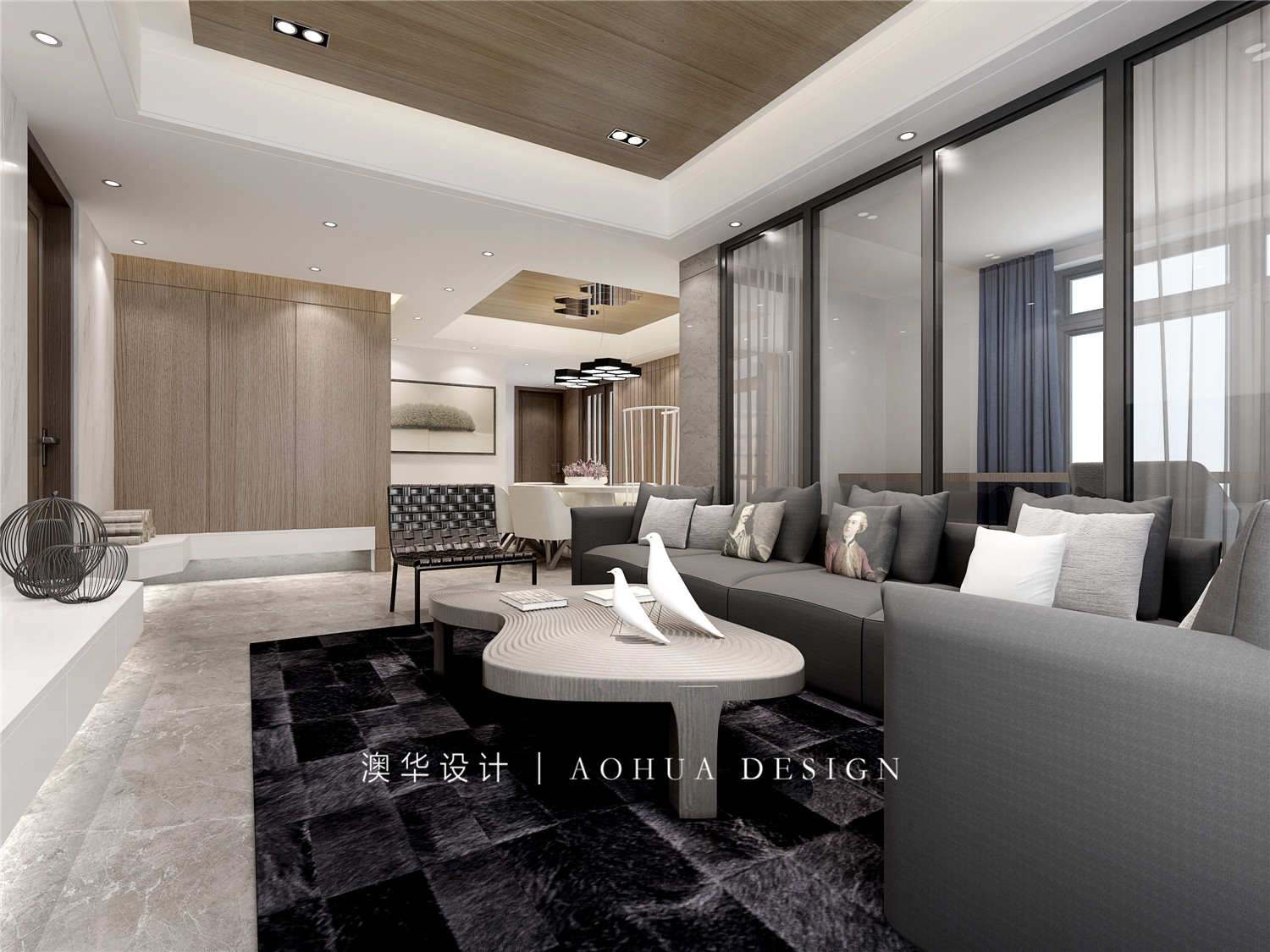 菱角湖壹號220㎡現(xiàn)代風(fēng)