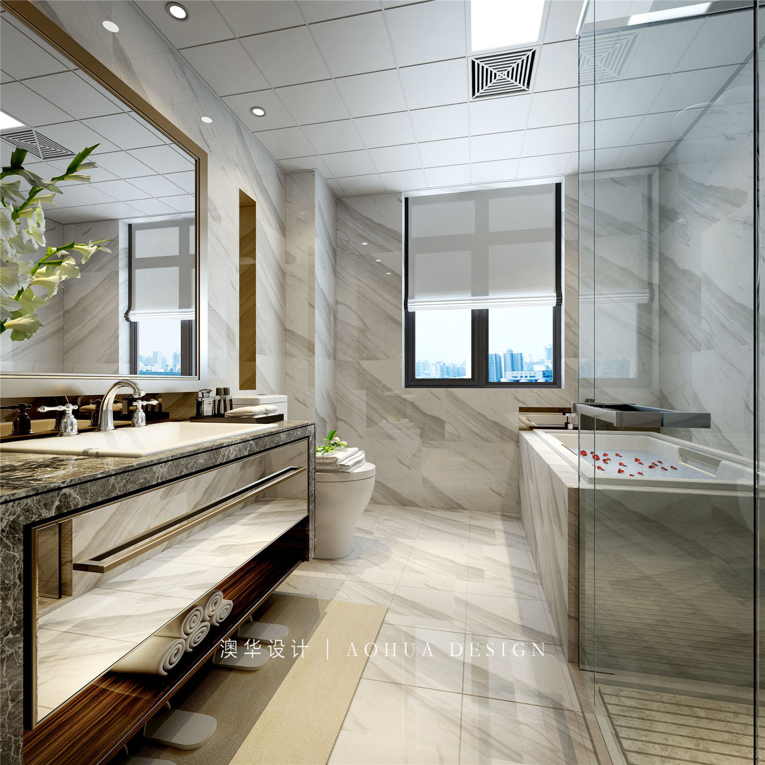 菱角湖壹號220㎡現(xiàn)代風(fēng)