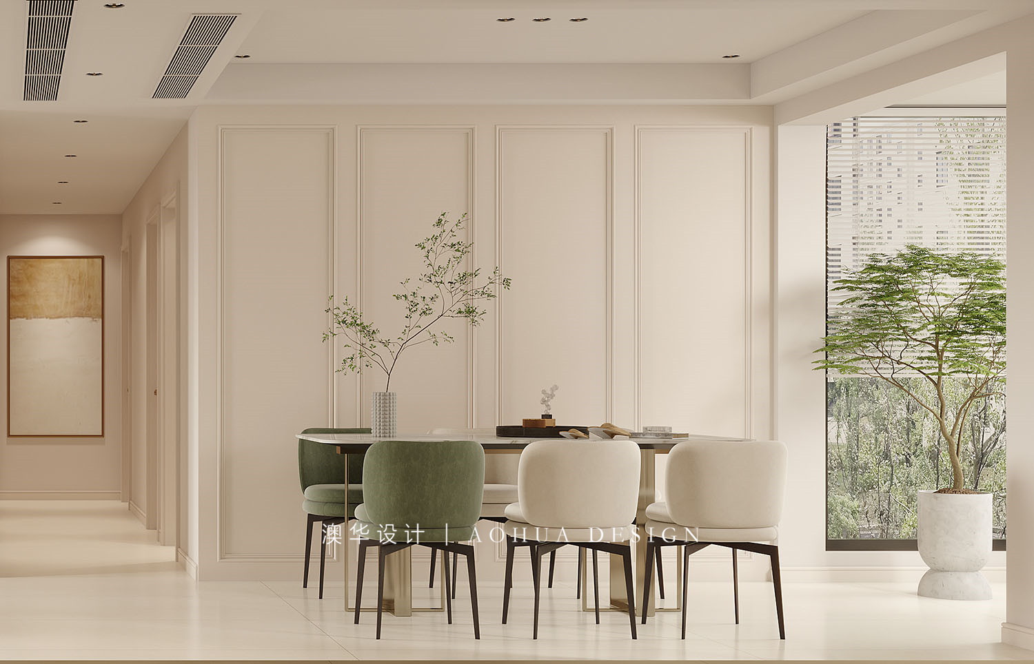 世茂云錦瑰海園125㎡美式風(fēng)