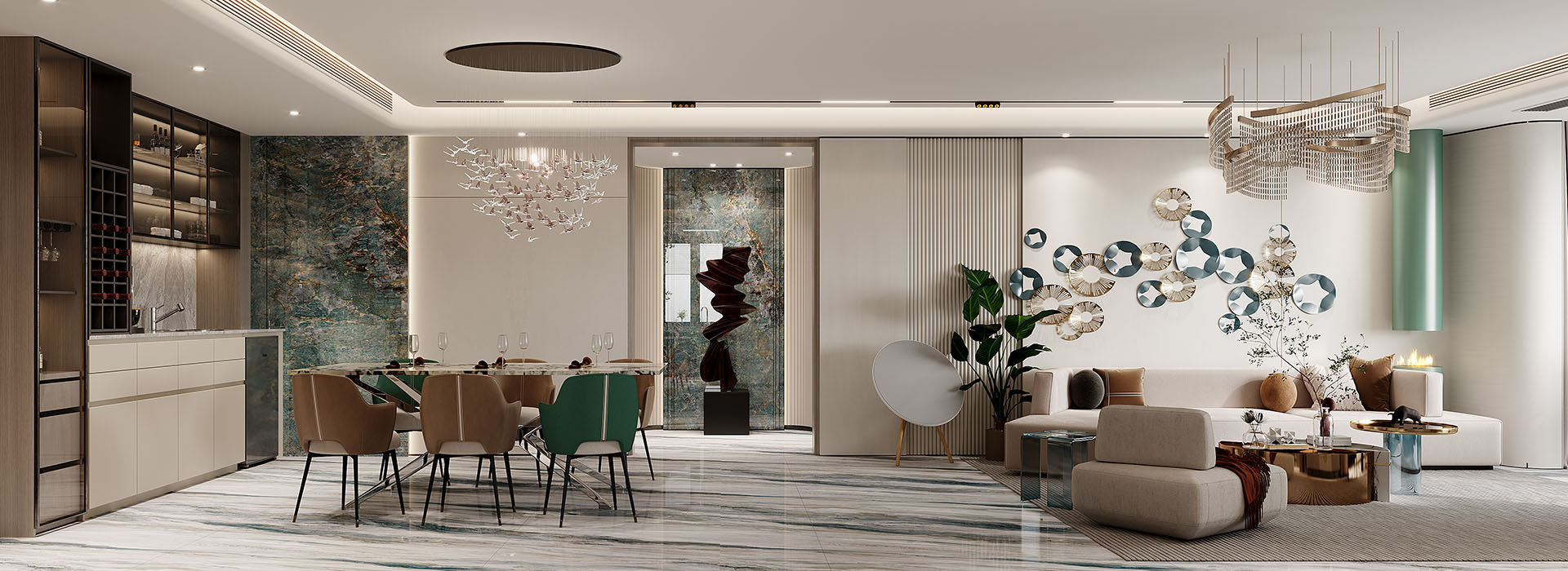 聯(lián)投江南岸170㎡輕奢風(fēng)