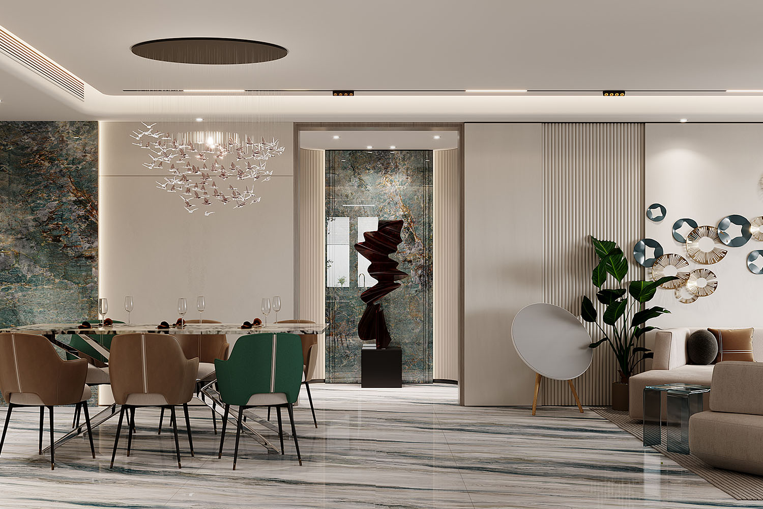 聯(lián)投江南岸170㎡輕奢風(fēng)