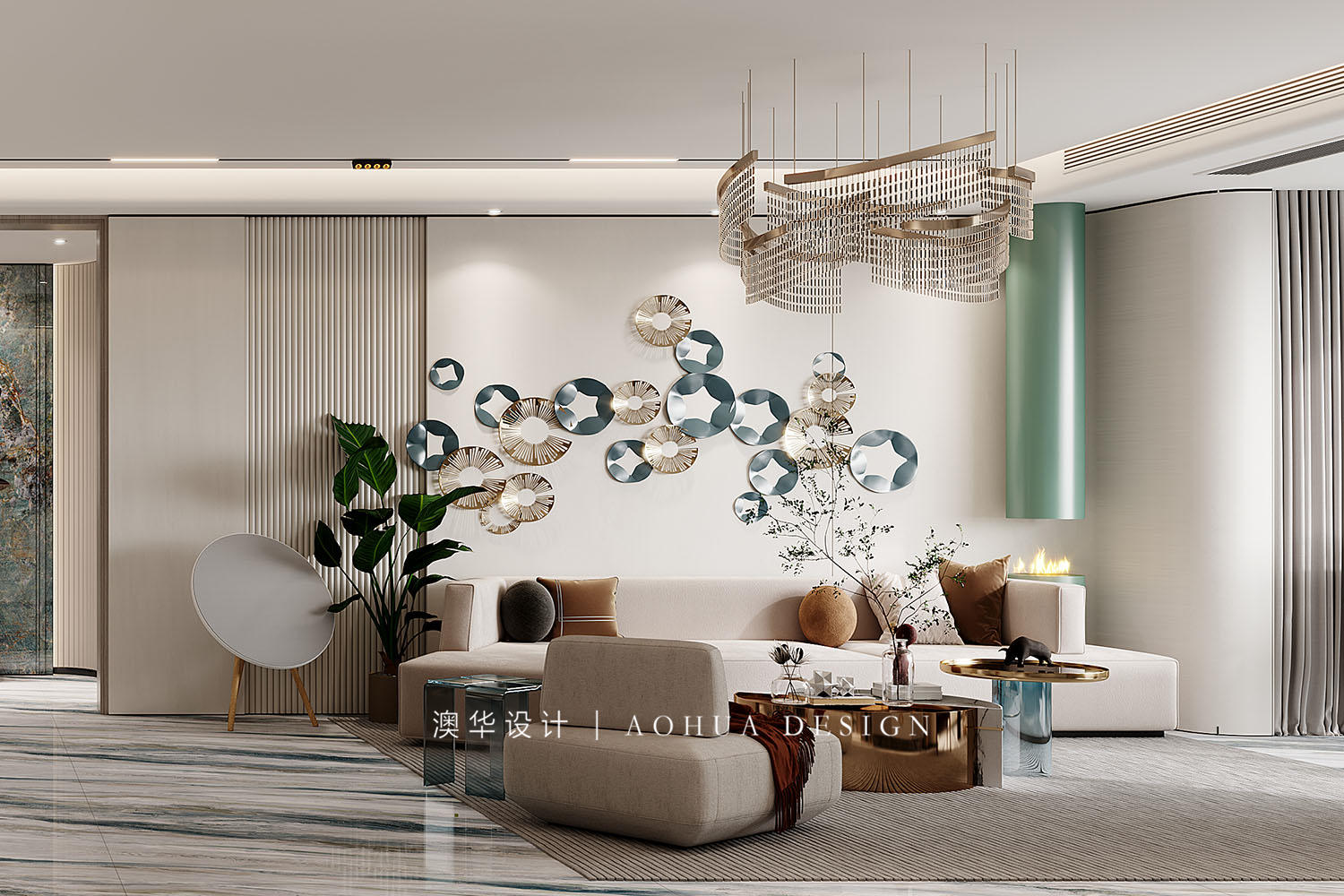 聯(lián)投江南岸170㎡輕奢風(fēng)