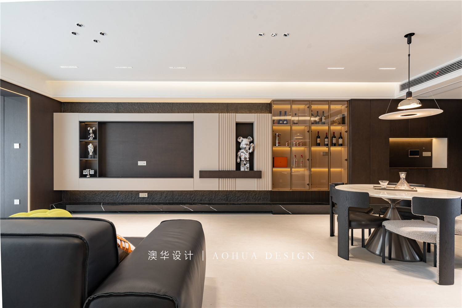 華僑城歡樂(lè)天際168㎡意式輕奢