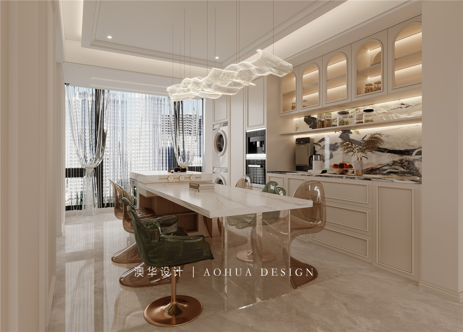 七星四季花園裝修,輕法式風(fēng)格