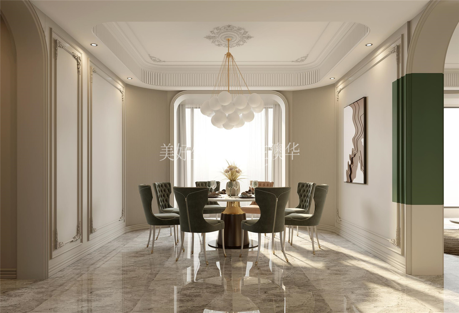 簡約法式,武漢室內(nèi)設(shè)計