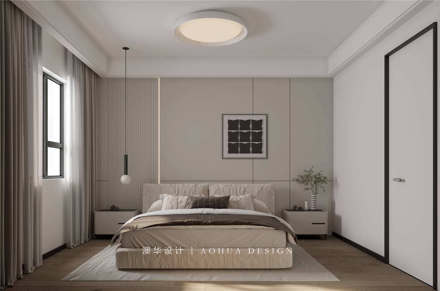 葛洲壩國(guó)際廣場(chǎng)175㎡現(xiàn)代極簡(jiǎn)