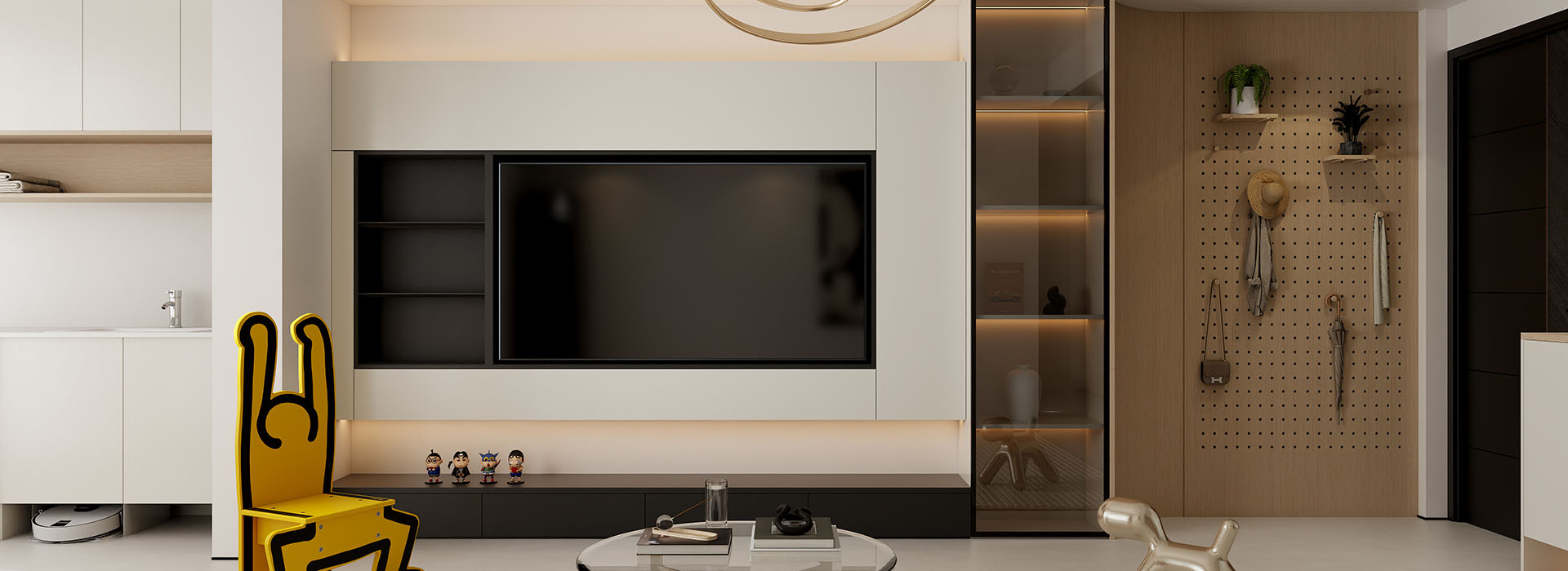 幽蘭居128㎡現(xiàn)代風