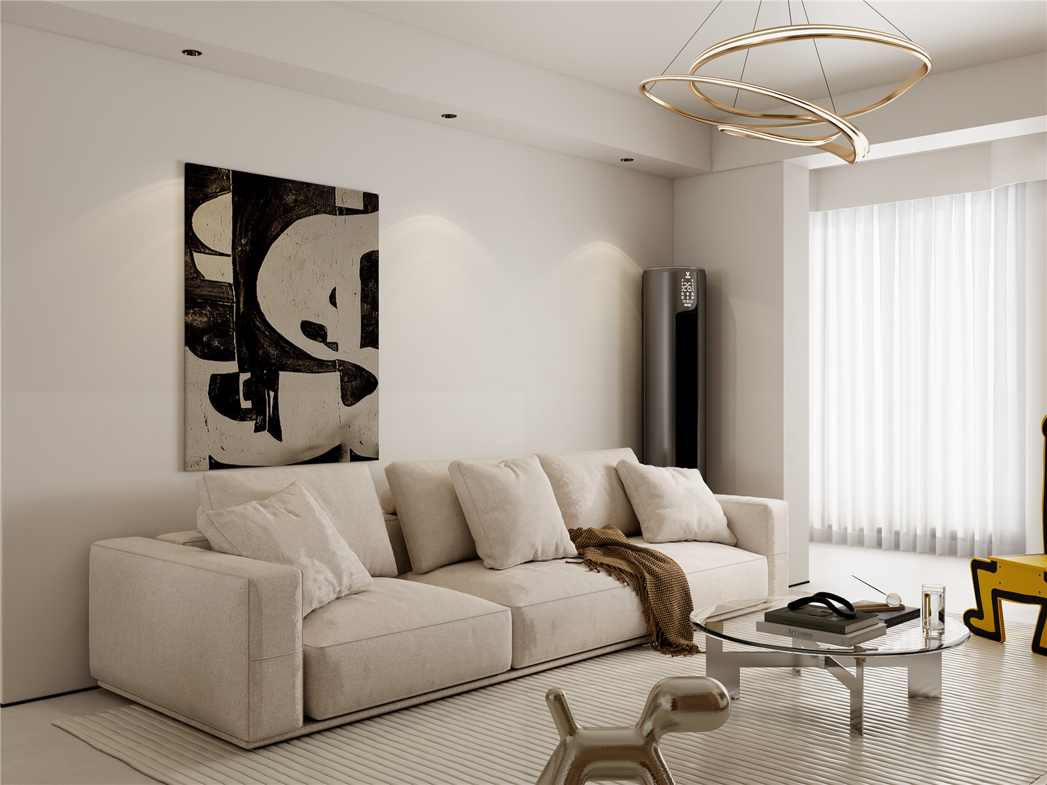 幽蘭居128㎡現(xiàn)代風