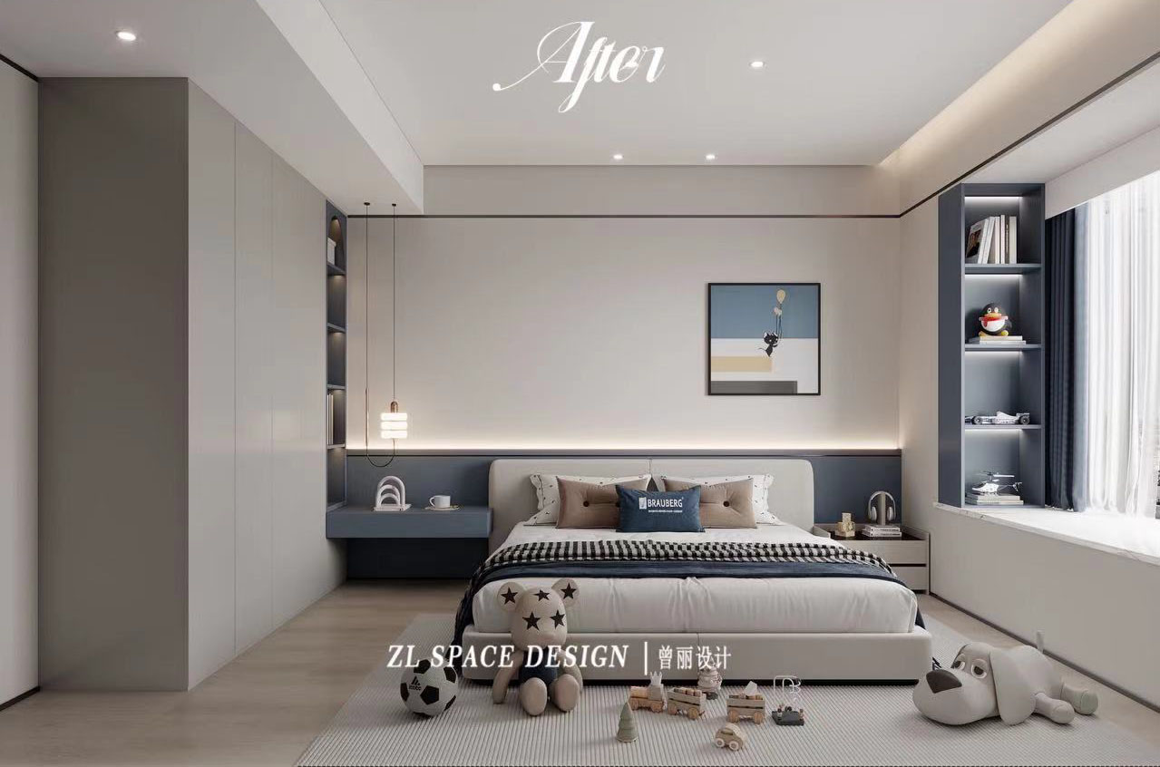 沙湖中心裝修效果圖,武漢裝修設(shè)計(jì),現(xiàn)代極簡