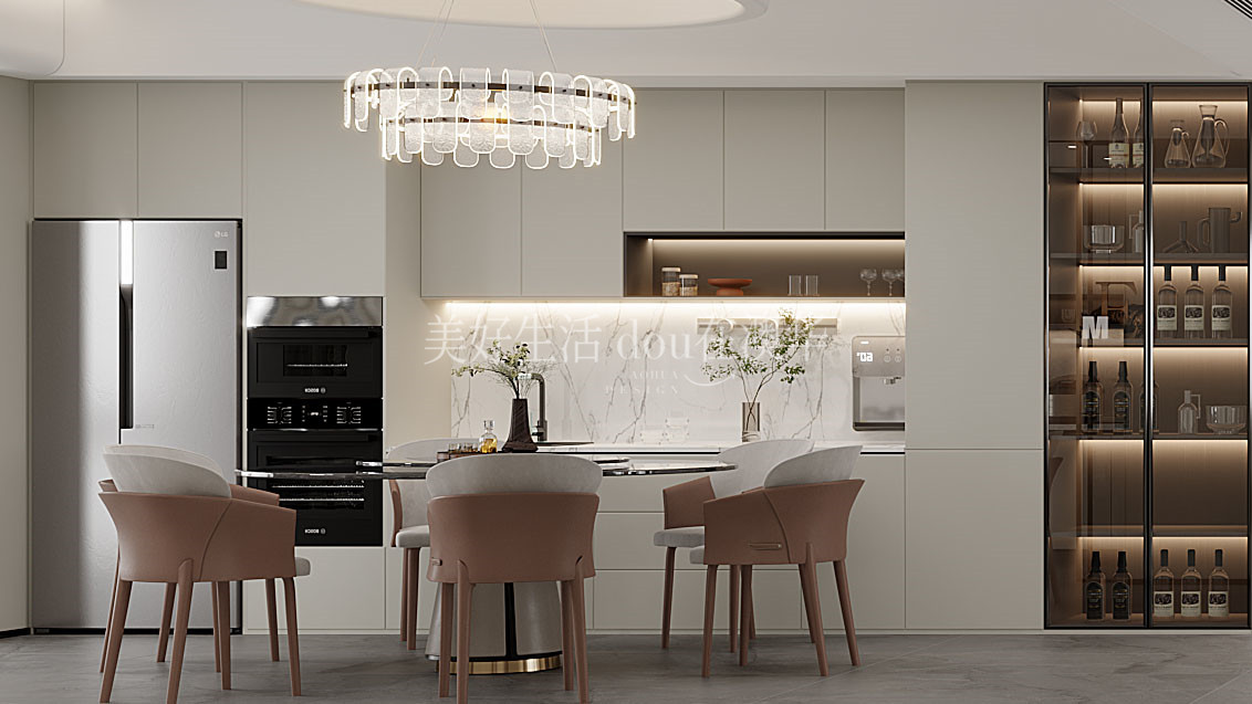 世茂天胤裝修效果圖,武漢裝修設(shè)計(jì),現(xiàn)代簡約