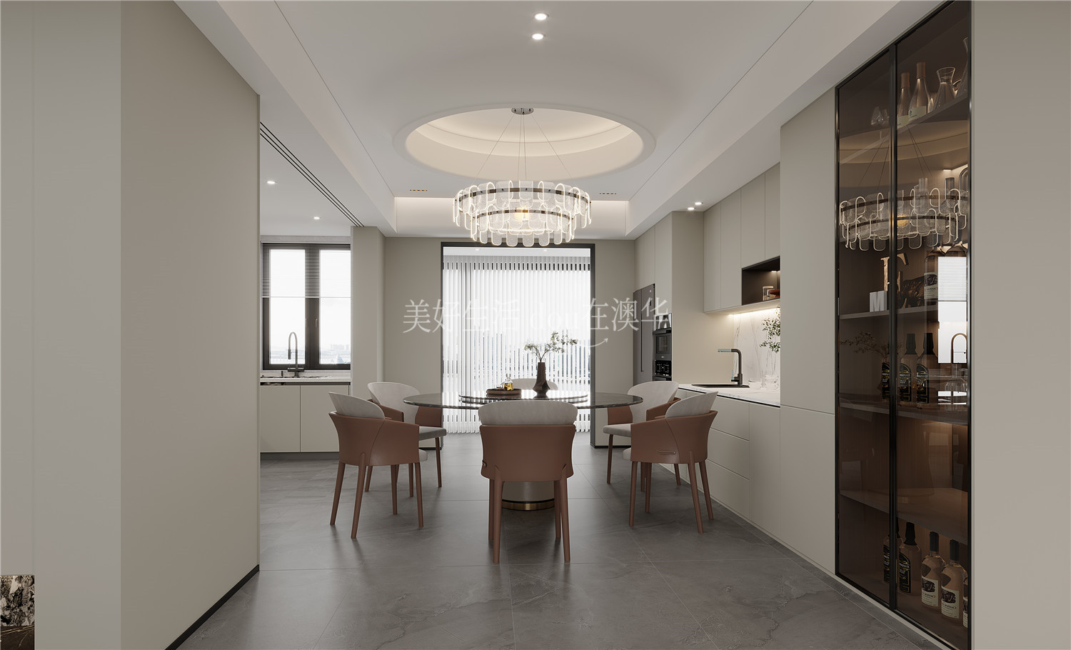 世茂天胤裝修效果圖,武漢裝修設(shè)計(jì),現(xiàn)代簡約