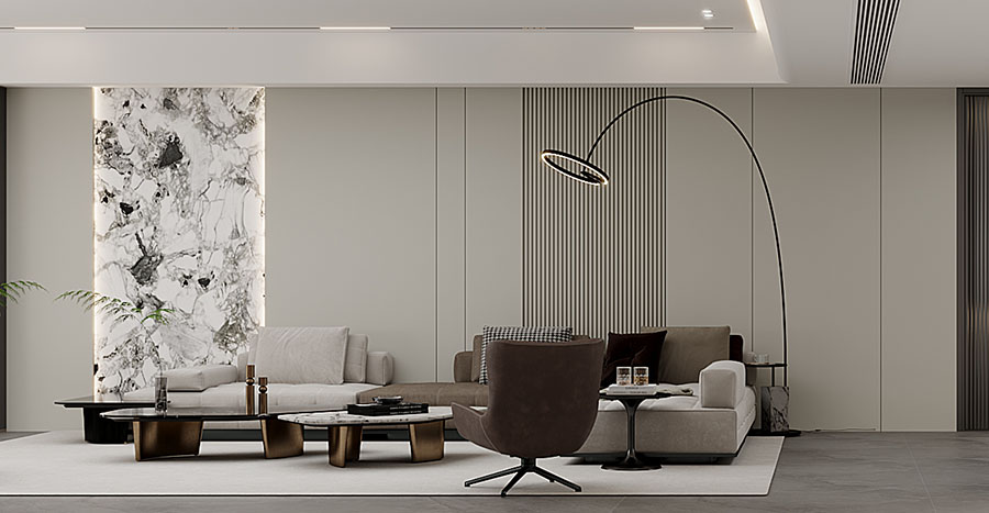 世茂天胤裝修效果圖,武漢裝修設(shè)計(jì),現(xiàn)代簡約