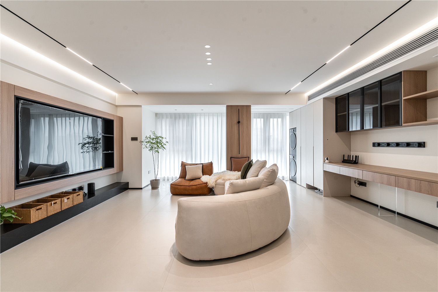 中交越秀知園裝修,意式極簡(jiǎn),武漢裝修設(shè)計(jì)