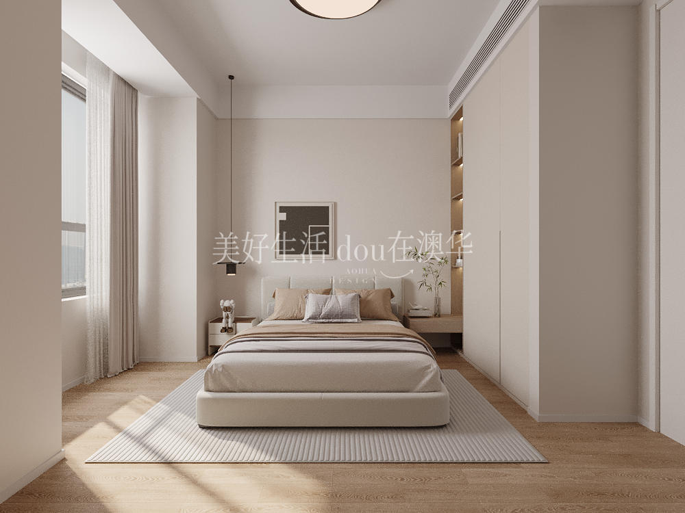 城投聯(lián)投譽江南裝修效果圖,現(xiàn)代極簡,武漢裝修設(shè)計