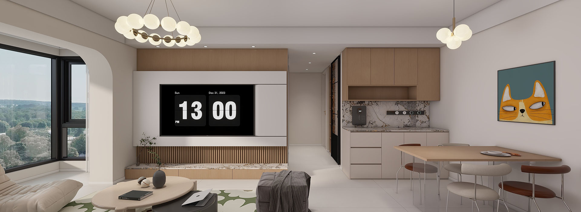 航空路壹號(hào)裝修效果圖