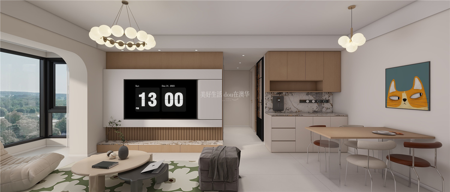 現(xiàn)代奶油,武漢裝修設(shè)計(jì)