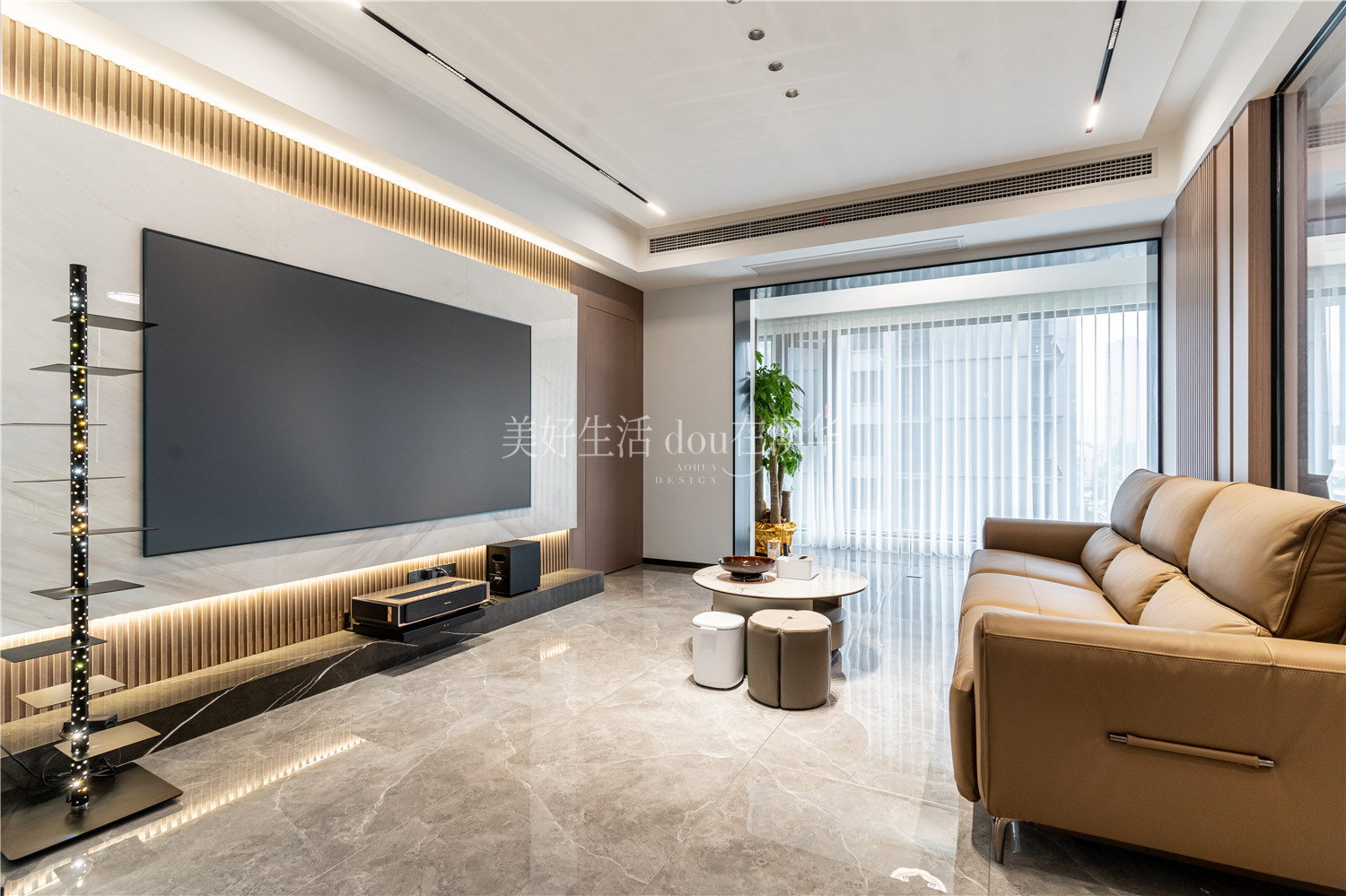 月亮灣壹號(hào)裝修,現(xiàn)代風(fēng)格,武漢室內(nèi)裝修