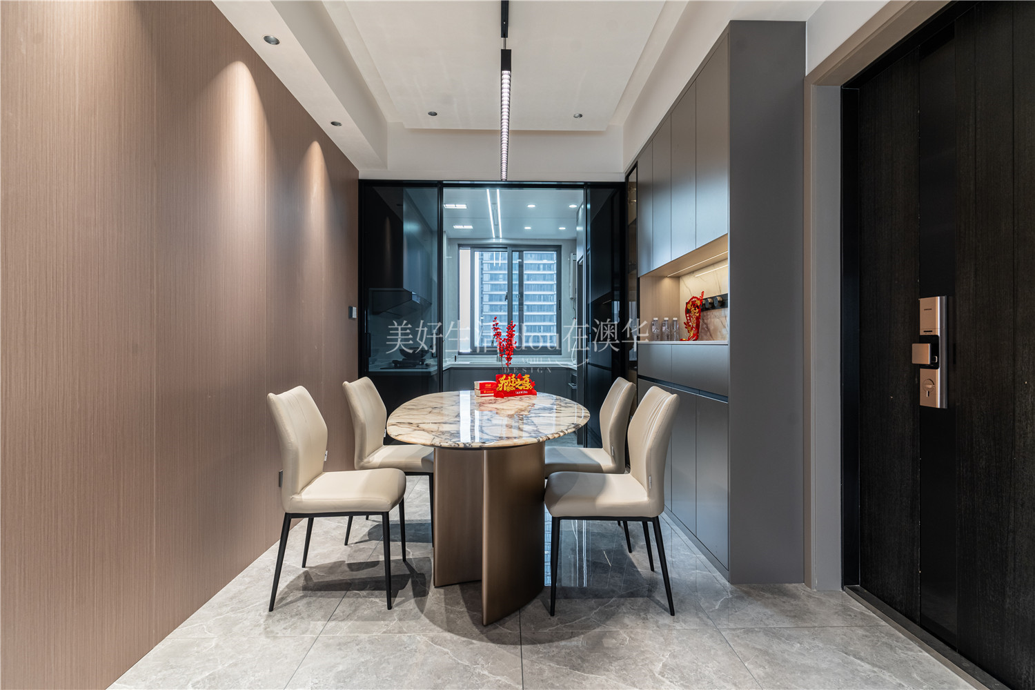 月亮灣壹號(hào)裝修,現(xiàn)代風(fēng)格,武漢室內(nèi)裝修