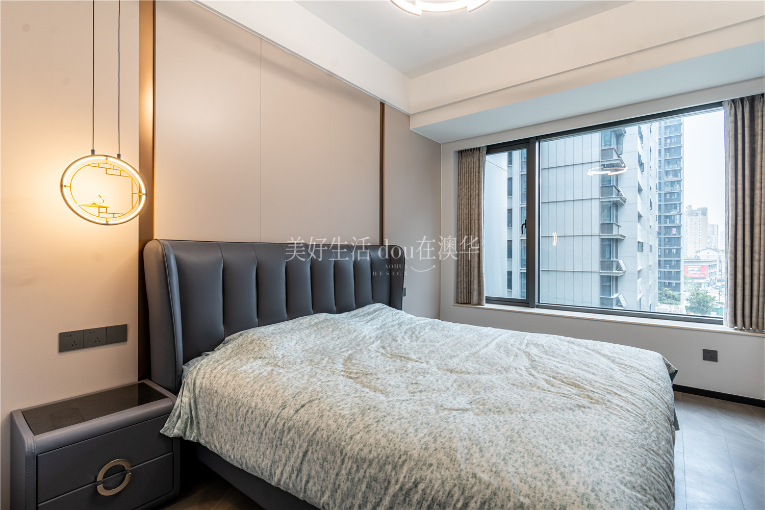 月亮灣壹號(hào)裝修,現(xiàn)代風(fēng)格,武漢室內(nèi)裝修