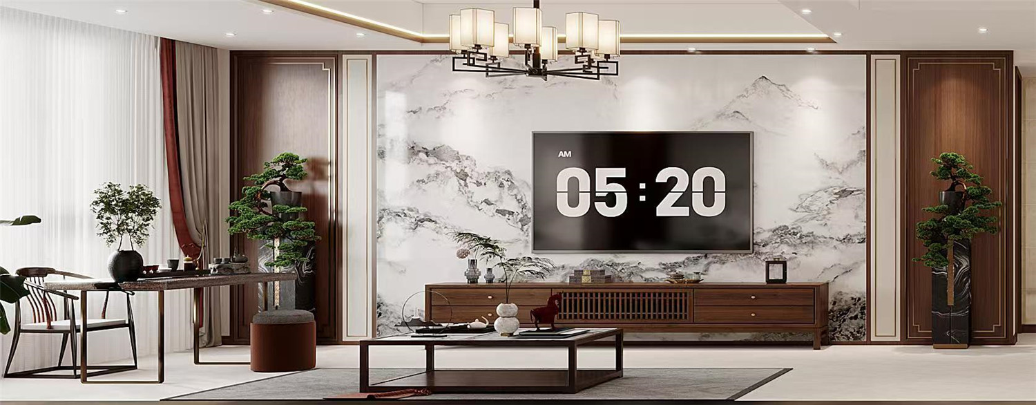 巢上城別墅,新中式