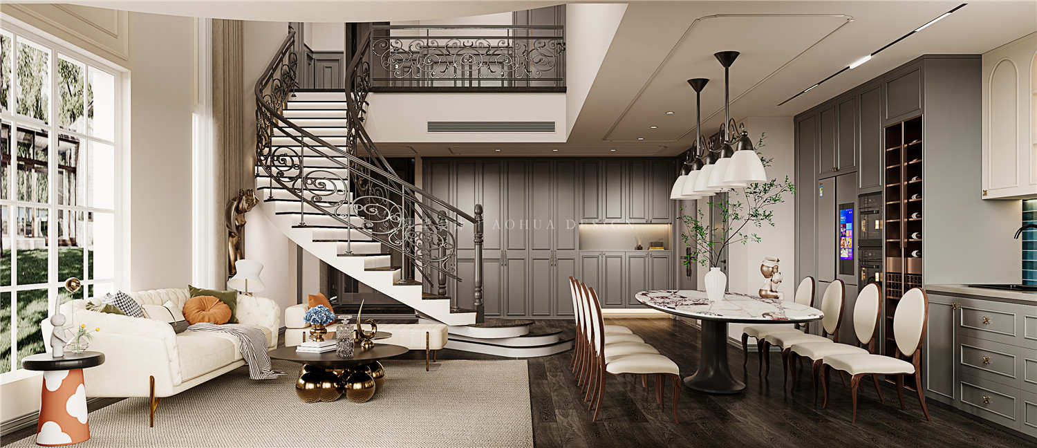 武漢別墅設計,武漢定制整裝