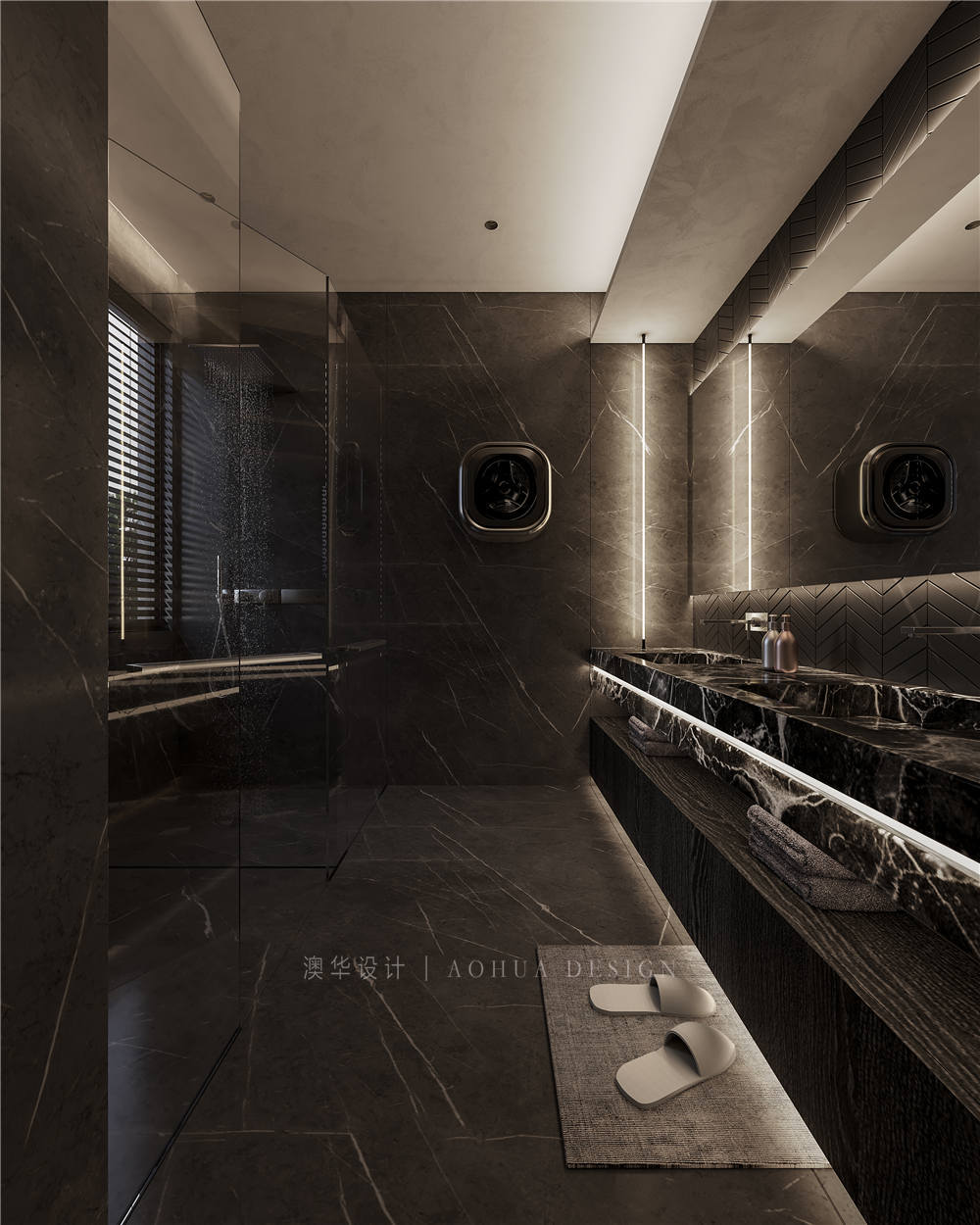 意式極簡,大平層裝修