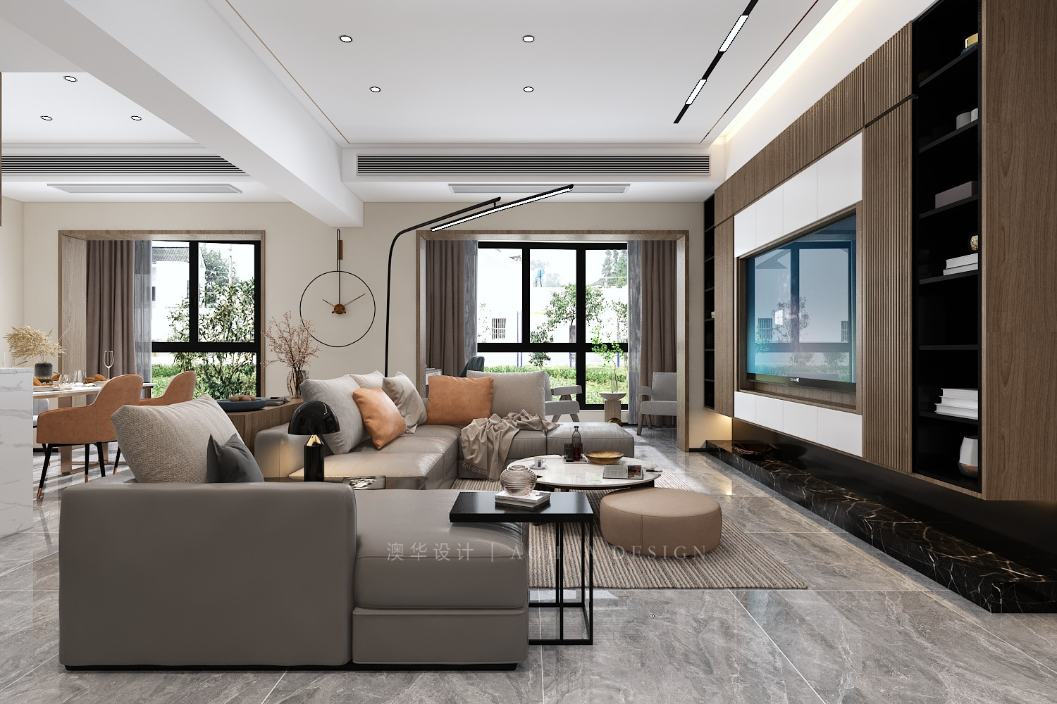 復(fù)式裝修,意式極簡