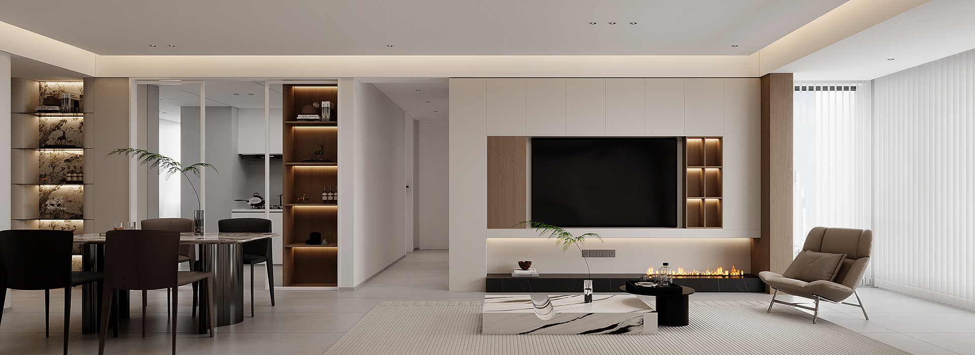 成園小區(qū)裝修,意式極簡(jiǎn)