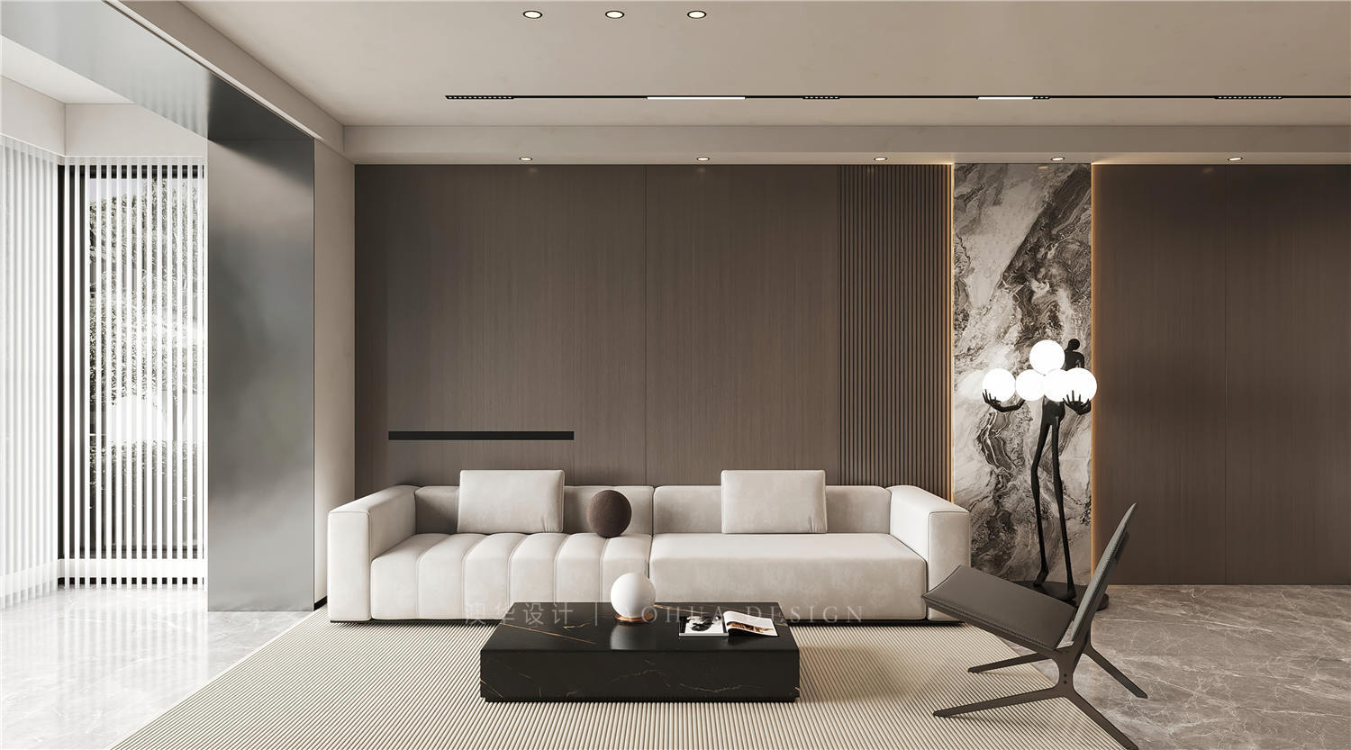 福星惠譽月亮灣裝修,意式極簡