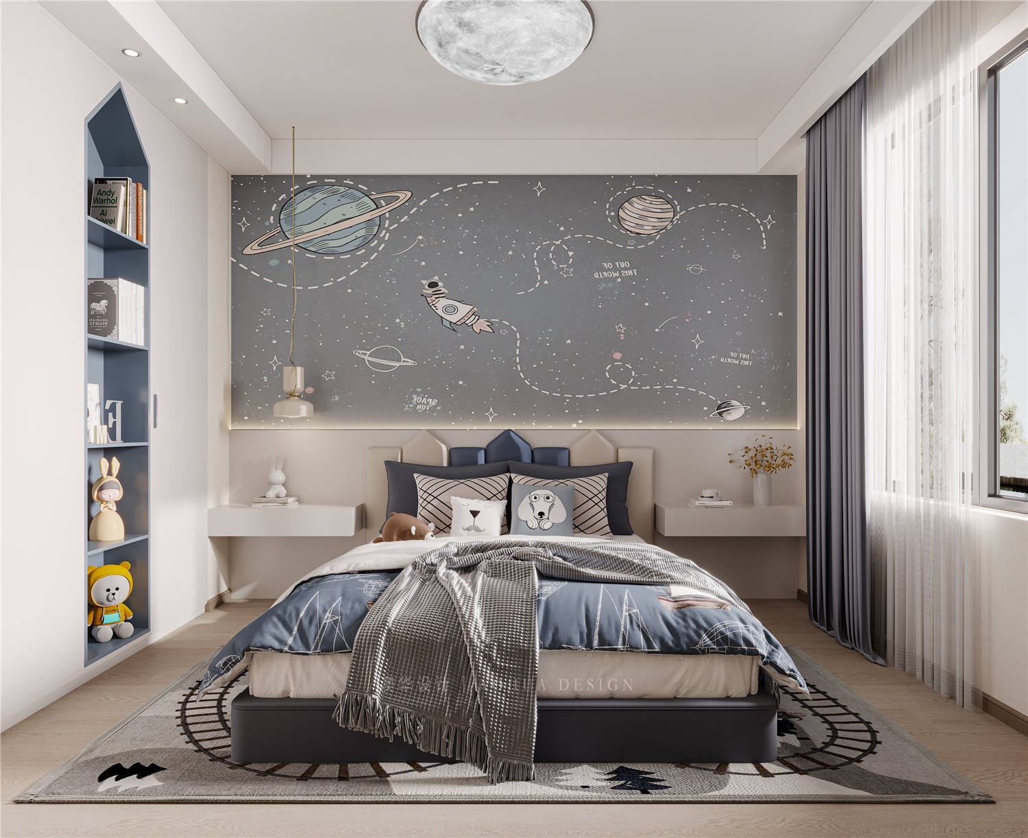 新城璞樾門第裝修,現(xiàn)代中式